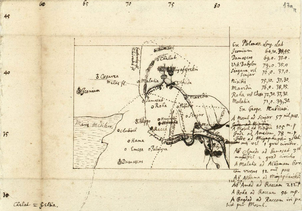 Newton, Map of the Fifth and Sixth Trumpets, NLI